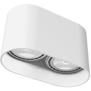 Nowodvorski OVAL 9241 Opbouwspot 2x75W/GU10 ES111 IP20