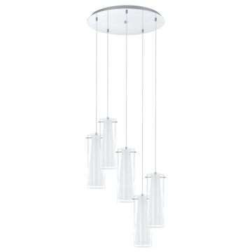Eglo PINTO 93003 Hanglamp 5x60W/E27