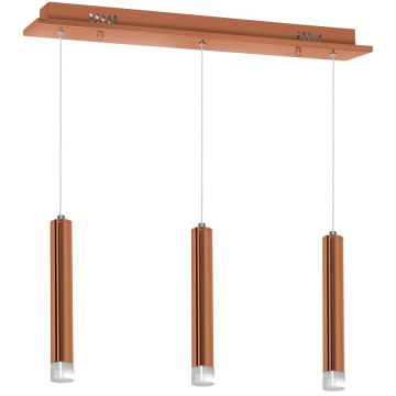 Milagro COPPER ML985 Hanglamp 3x15W/LED 1050LM