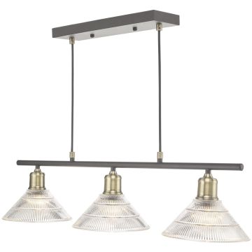 Dar Lighting BOYD BOY0375 Suspension lumineuse 3x60W/E27