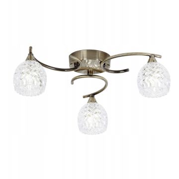 Endon BOYER BOYER-3AB Plafondlamp 3x33W/G9 IP20
