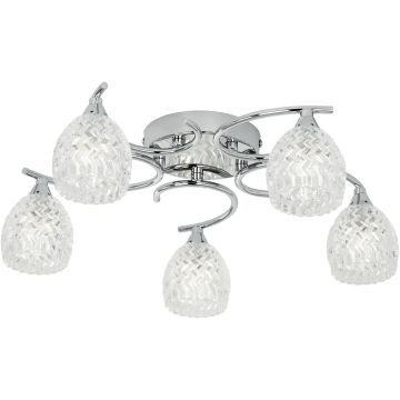 Endon BOYER BOYER-5CH Plafondlamp 5x33W/G9 IP20