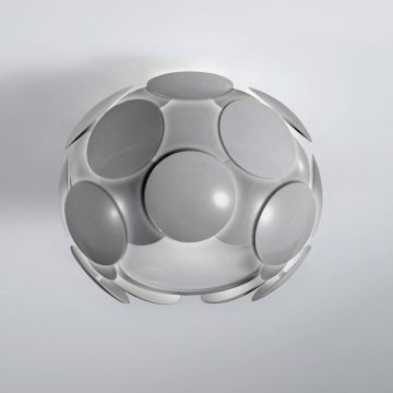 Italux SANTINA GREY C0317-01S-U1GM Plafondlamp 1x26W/E27