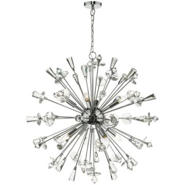 Dar Lighting EXODUS EXO0850 Hanglamp 8x40W/E14