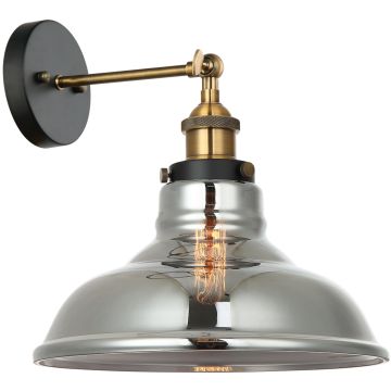 Italux HUBERT MBM-2381-1-GD+SG Wandlamp 1x40W/E27 IP20