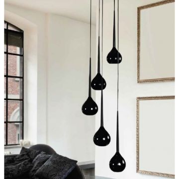AZzardo AGA 5 AZ1070 Hanglamp 5x40W/E14 IP20