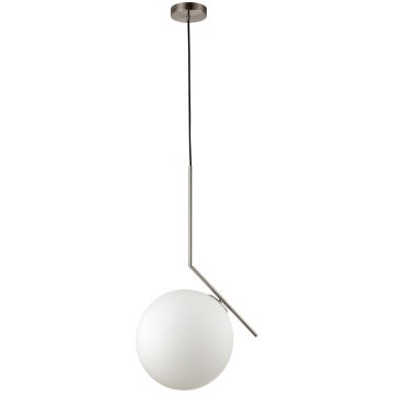 Italux FABIO MDM-7475/1-L-SN Hanglamp 1x11W/E27