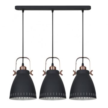 Italux FRANKLIN MD-HN8026S-3-B+RC Suspension lumineuse 3x60W/E27