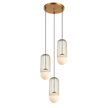 Italux MATTY MDM-3939/3 GD Suspension lumineuse 3x40W/E27 IP20