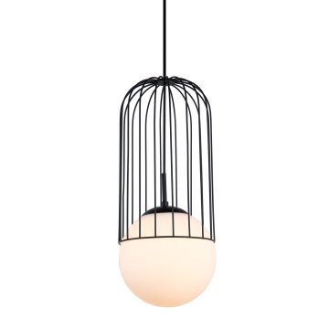Italux MATTY MDM-3940/1 BK Suspension lumineuse 1x40W/E27 IP20