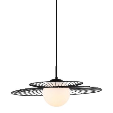 Italux SARAH MDM-4000/1 BK Hanglamp 1x40W/E27 IP20
