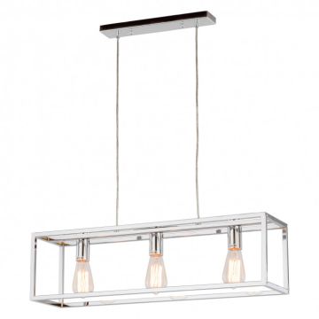 Italux SIGALO MD-BR4367-D3 CH Hanglamp 3x60W/E27
