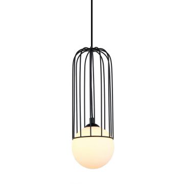 Italux SIMON MDM-3938/1 BK Hanglamp 1x25W/G9 IP20
