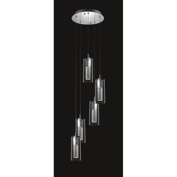 Italux VERIZON MD109003-5B Suspension lumineuse 5x35W/GU4/MR11