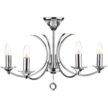 Dar Lighting MEDUSA MED0550 Kroonluchter 5x40W/E14