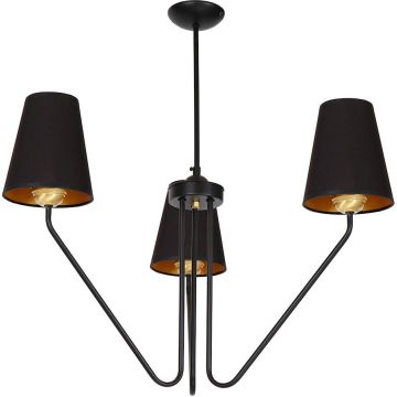 Milagro VICTORIA BLACK MLP4912 Kroonluchter 3x60W/E27 IP20