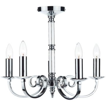 Dar Lighting MURRAY MUR0550 Lustre 5x40W/E14