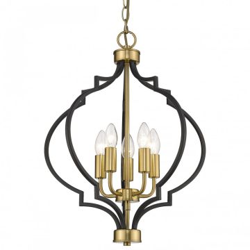 Cosmolight NASHVILLE P05179BK AU Lustre 4x40W/E14 IP20