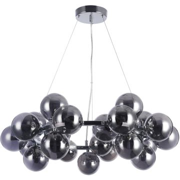 Italux CABELLA PND-5252-25-CH+SMK Suspension lumineuse 25x28W/G9 IP20