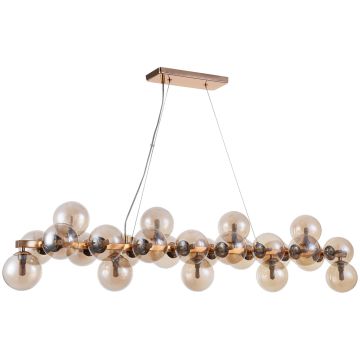 Italux CABELLA PND-5252-A-25-GD-CGN Suspension lumineuse 25x28W/G9 IP20