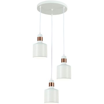 Italux RESTENZA PND-2439-3-WH Hanglamp 3x40W/E27 IP20