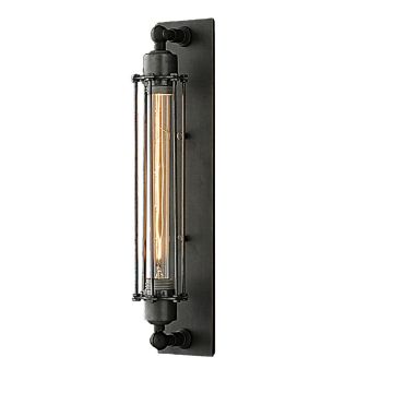 Cosmolight YORK W01307BK Wandlamp 1x40W/E27