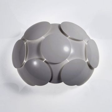 Italux SANTINA GREY W0317-01A-U1GM Wandlamp 1x26W/E27