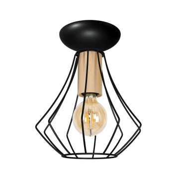 Milagro WILL BLACK MLP4189 Plafondlamp 1x60W/E27
