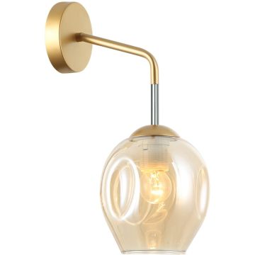 Italux BORGO WL-30843-1 GD+AMB Wandlamp 1x40W/E27 IP20