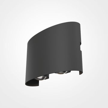 Maytoni STRATO O417WL-L4GR3K Applique murale 2x4W/LED 3000K 400LM IP54