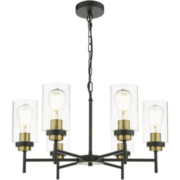 Dar Lighting Abel ABE0654 Kroonluchter 6x40w/e27