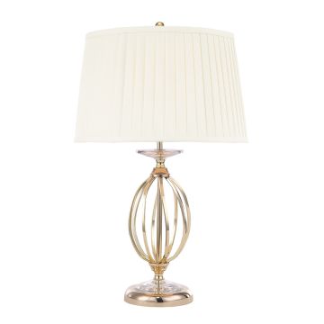 Elstead Lighting AEGEAN AG-TL-POL-BRASS Lampe de table 1x60W/E27
