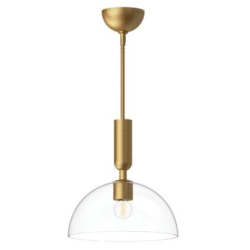 Elstead Lighting Jude ALM-JUDE-P-GD-CL Suspension lumineuse 1x60W/E27 IP20