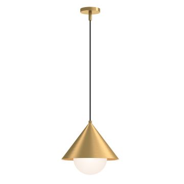 Elstead Lighting Remyck ALM-REMYCK-P-GD Suspension lumineuse 1x60W/E27 IP20