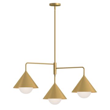 Elstead Lighting Remyck ALM-REMYCK3-GD Lustre 3x60W/E27 IP20