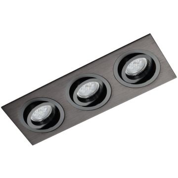 Lumifall ALCAZAR BB LMF.AZ543BB Inbouwspot 3x50W/GX5,3 IP20