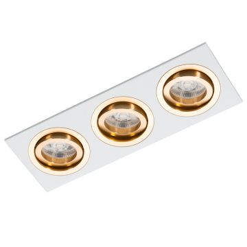 Lumifall ALCAZAR LMF.AZ543WG Inbouwspot 3x50W/MR16 IP20