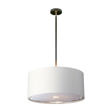 Elstead Lighting Balance BALANCE-P-BKPN Hanglamp 1x60W/E27