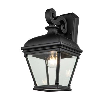 Elstead Lighting Bayview BAYVIEW-2L-BK Applique murale 1x60W/E27 IP44