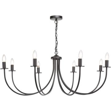 Dar Lighting Becca BEC0822 Lustre 8x40w/e14
