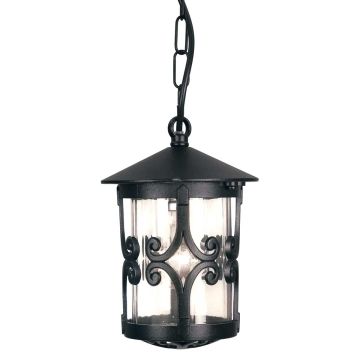 Elstead Lighting HEREFORD BL13B-BLACK Hanglamp 1x60W/E27 IP23