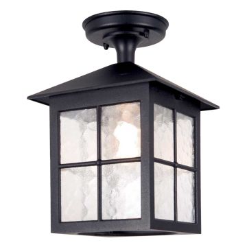 Elstead Lighting WINCHESTER BL18A-BLACK Plafondlamp 1x60W/E27 IP43