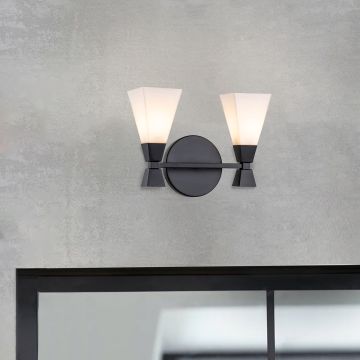 Elstead Lighting Bowtie BOWTIE-2-MB kinkiet 2x3W/G9 3000K ip44