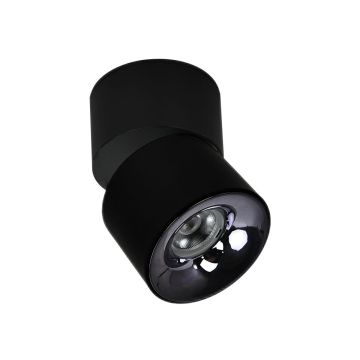 Light Prestige Brema LP-2626/1RM BK movable Spot en saillie 1x10W/LED 3000K|4000K|6000K 873lm IP20