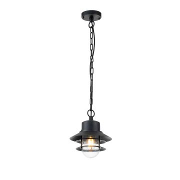Elstead Lighting Copenhagen COPENHAGEN8-BK Suspension lumineuse 1x60W/E27 IP44