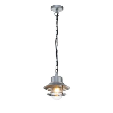 Elstead Lighting Copenhagen COPENHAGEN8-SIL Suspension lumineuse 1x60W/E27 IP44