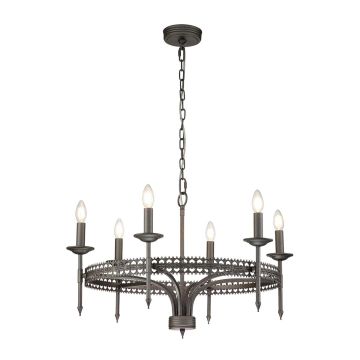 Elstead Lighting CROWN CROWN6 Kroonluchter 6x60W/E14