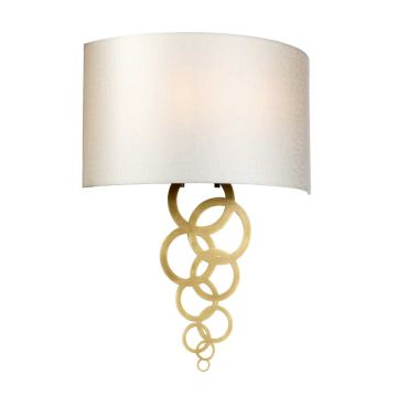 Elstead Lighting Curtis CURTIS-LARGE-AB Applique murale 2x60W/E27