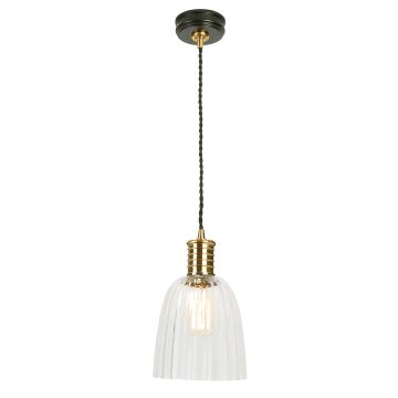 Elstead Lighting DOUILLE DOUILLE-P-BPB Suspension lumineuse 1x60W/E27