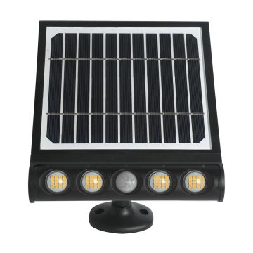 Eko Light TALENT EKO8328 Projecteur halogène 4x8W/LED 4000K 950lm IP65 SOLAR